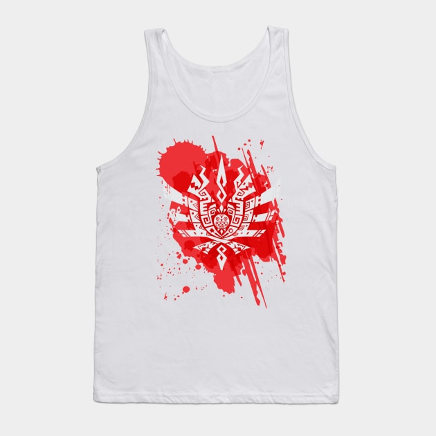 MH4U - RED Tank Top by MinosArt